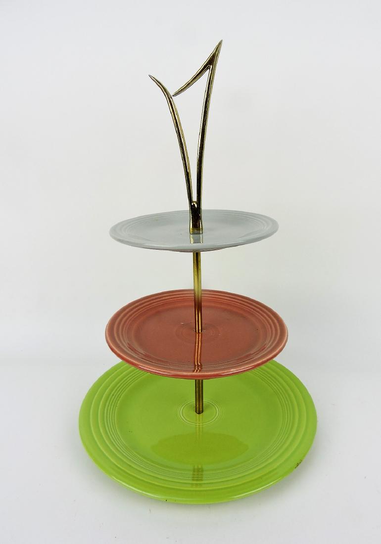 Fiesta 3 tier tidbit tray, 50's colors (1 of 1)