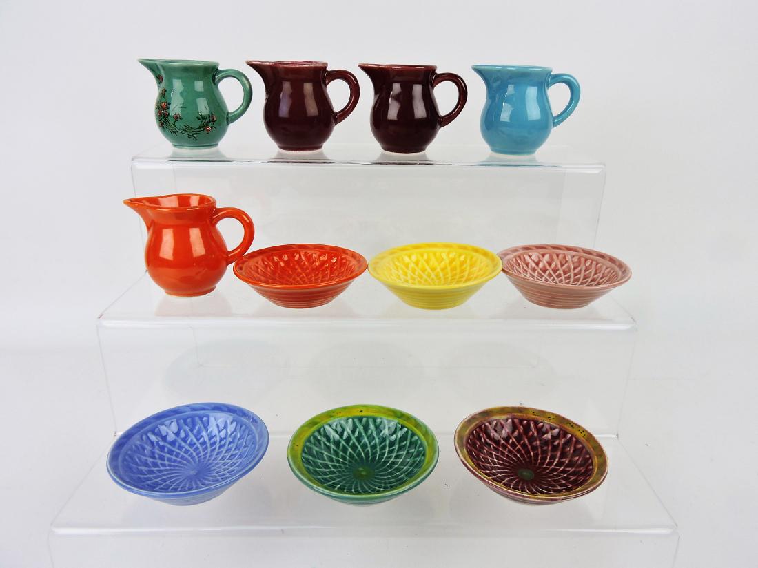 Fiesta Harlequin individual creamer and (1 of 1)