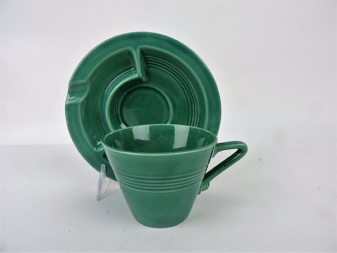 Fiesta Harlequin spruce green saucer (1 of 1)