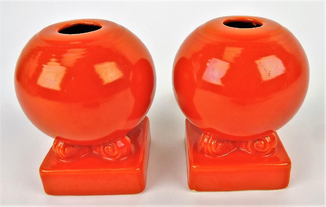 Fiesta bulb candle holder, pair, (1 of 1)