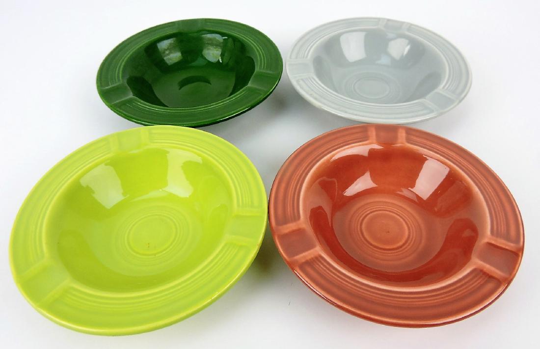 Fiesta ashtray group, chartreuse (nick), (1 of 1)