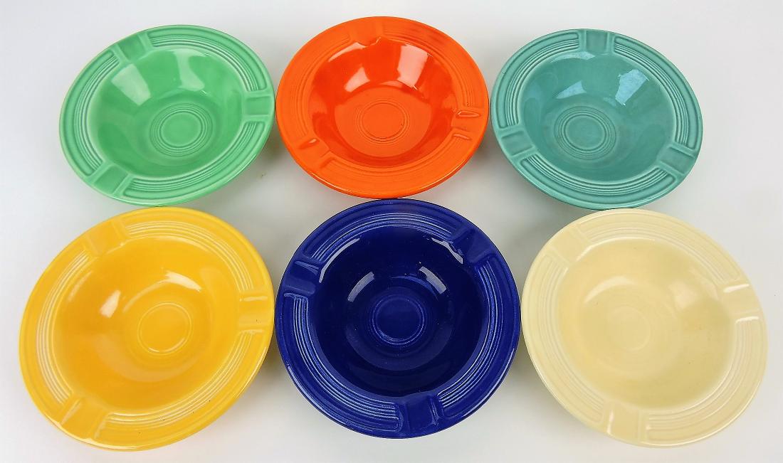 Fiesta ashtray group, original 6 (1 of 1)