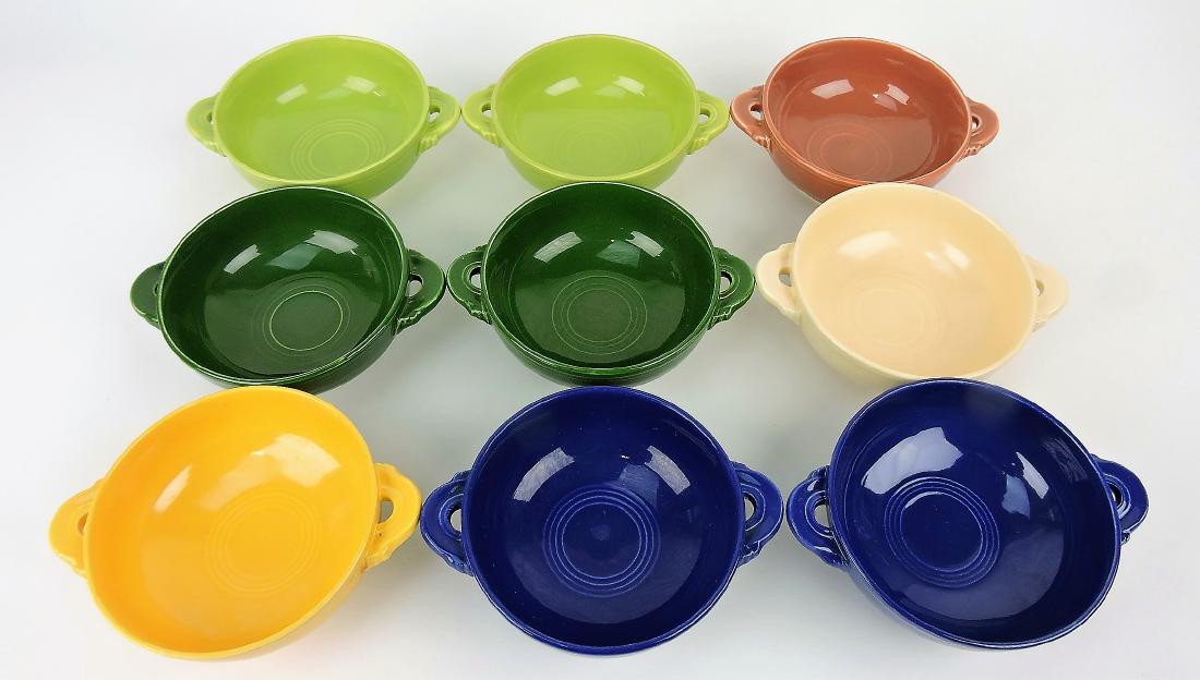 Fiesta cream soup group, 9 mixed (1 of 1)