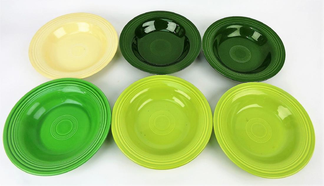 Fiesta deep plate group, 6 mixed (1 of 1)