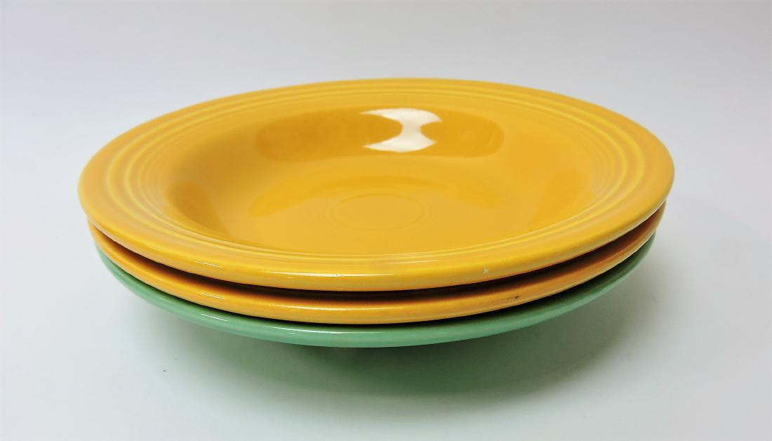 Fiesta deep plate group, 3 mixed (1 of 1)