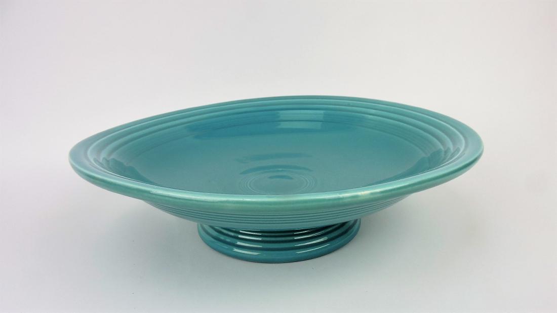 Fiesta 12" comport, turquoise (1 of 1)