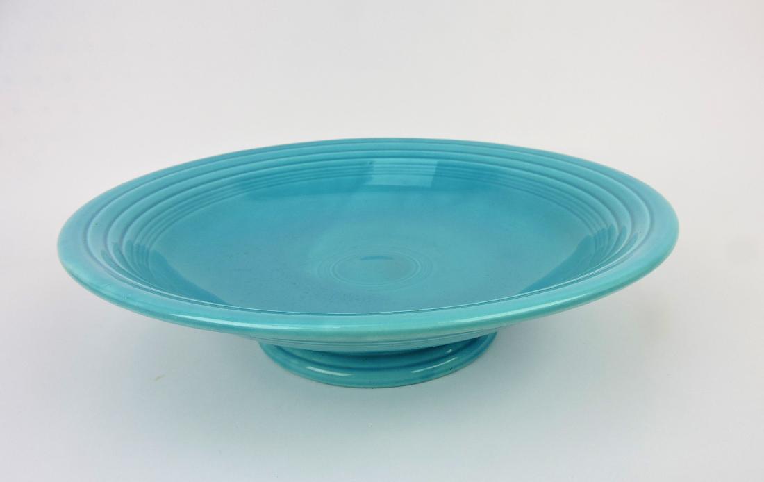 Fiesta 12" comport, turquoise (1 of 1)