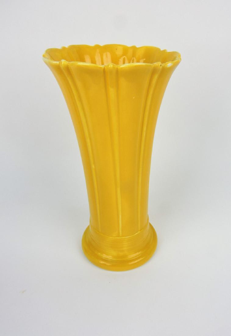Fiesta 10" flower vase, yellow (1 of 1)