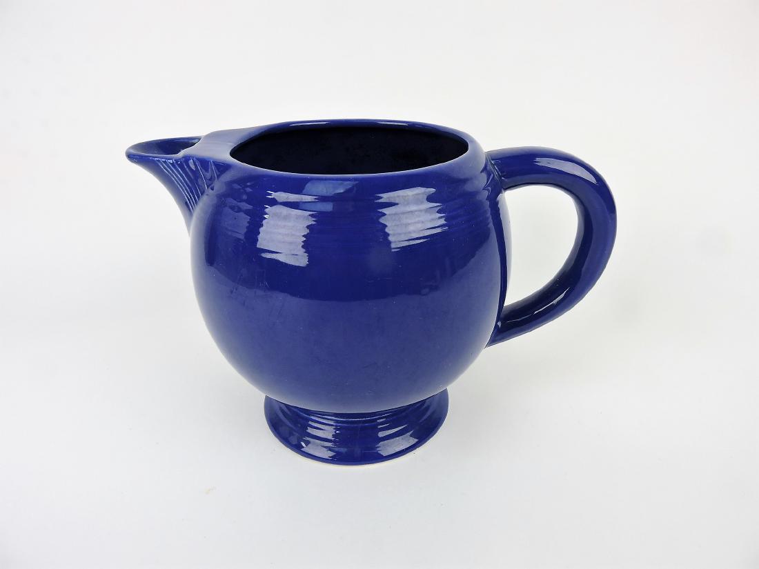 Fiesta ice lip pitcher, cobalt (1 of 1)