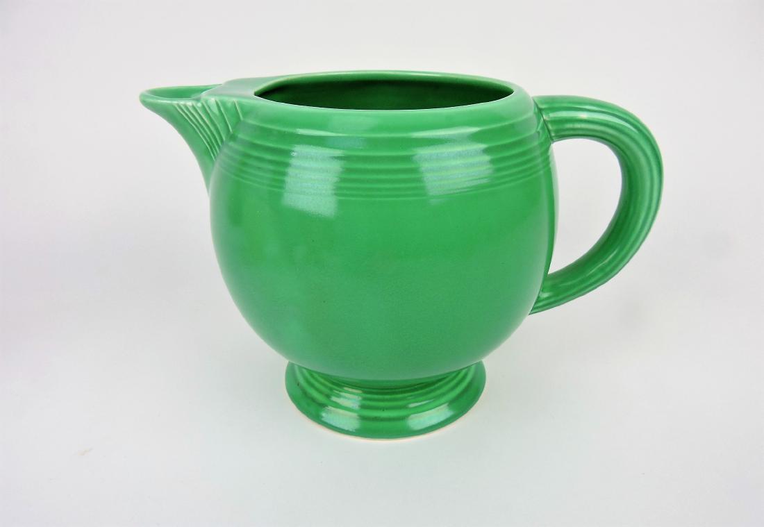 Fiesta ice lip pitcher, green (1 of 1)