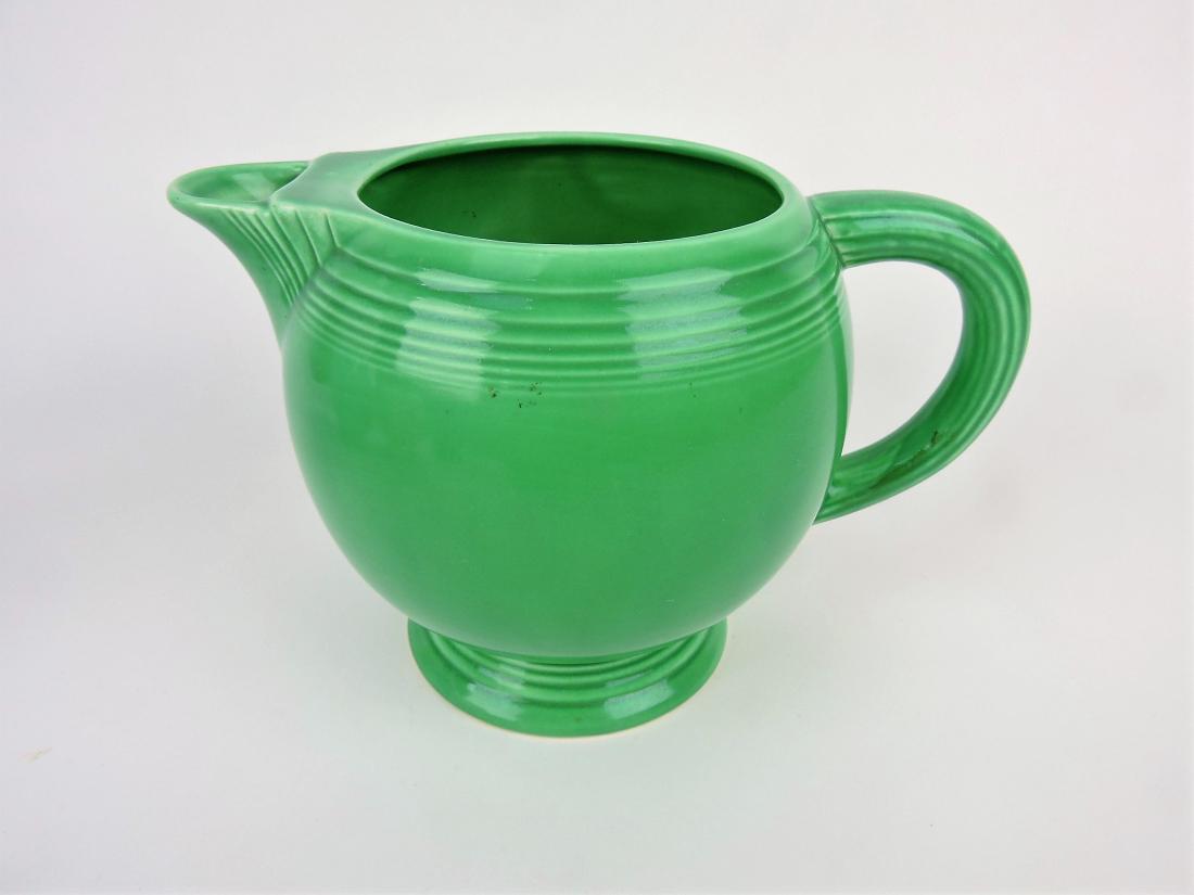 Fiesta ice lip pitcher, green (1 of 1)