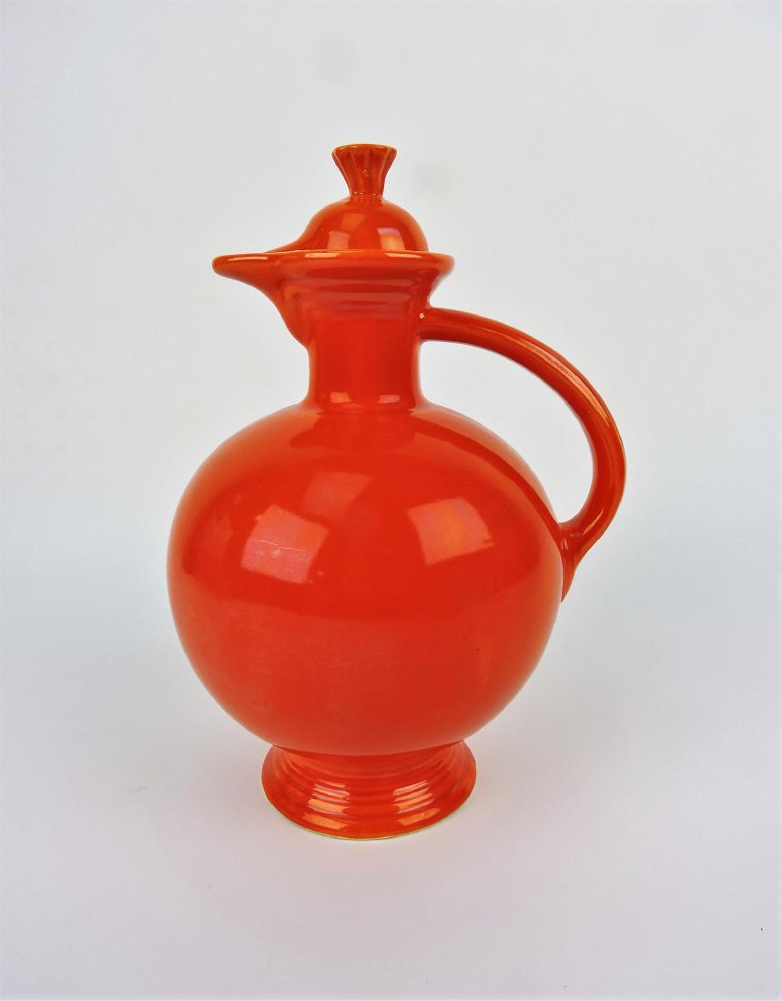 Fiesta water carafe, red (1 of 1)