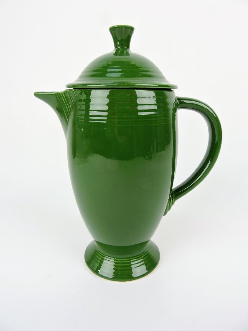 Fiesta coffee pot, forest green (1 of 1)