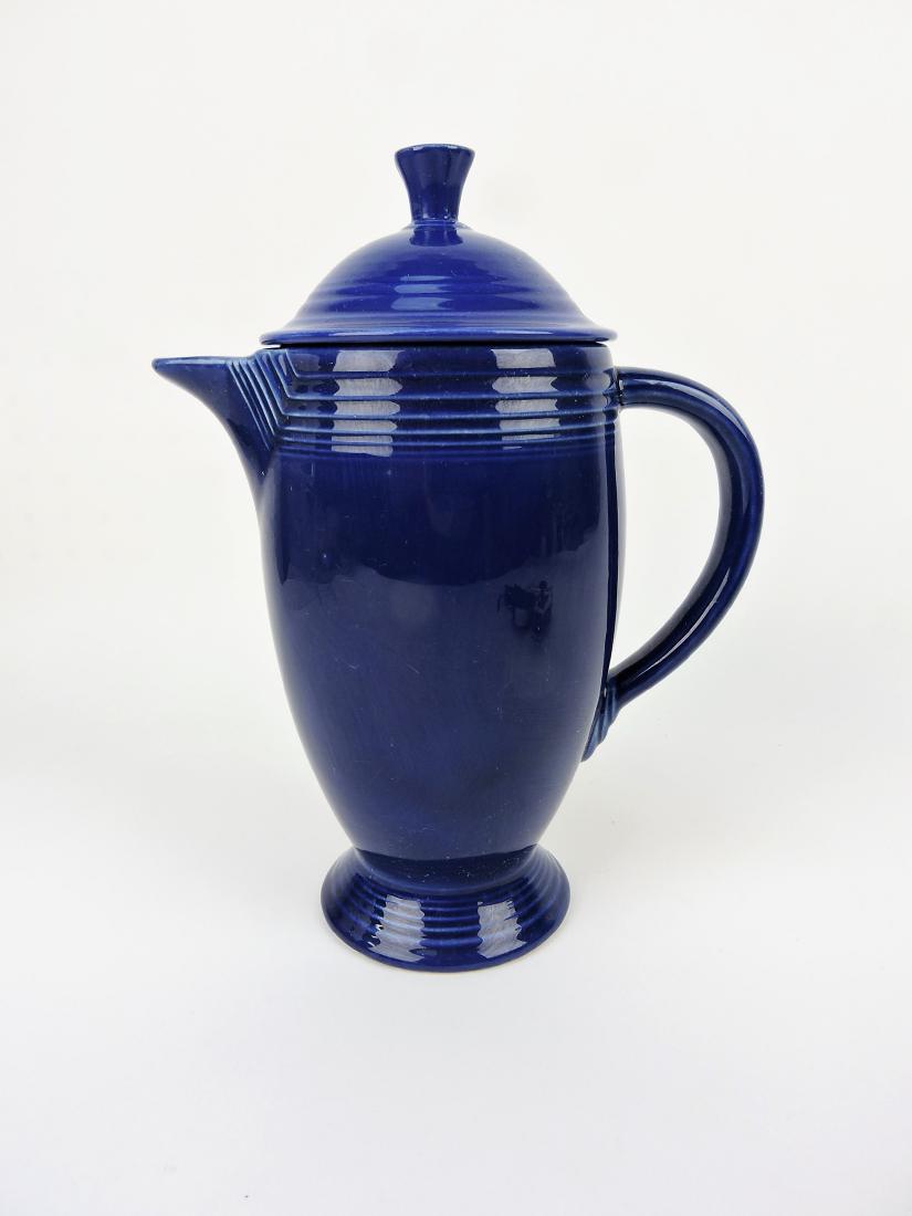 Fiesta coffee pot, cobalt (1 of 1)