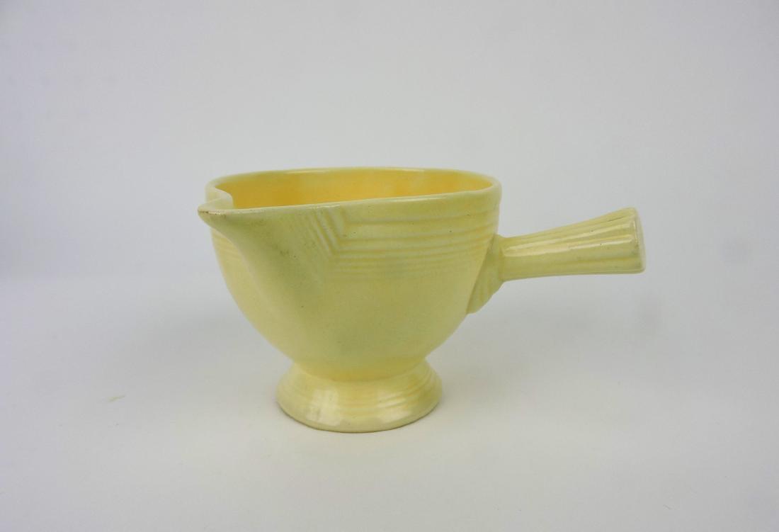 Fiesta stick handled creamer, ivory (1 of 1)