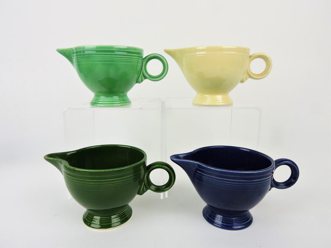 Fiesta creamer group, 4 mixed (1 of 1)