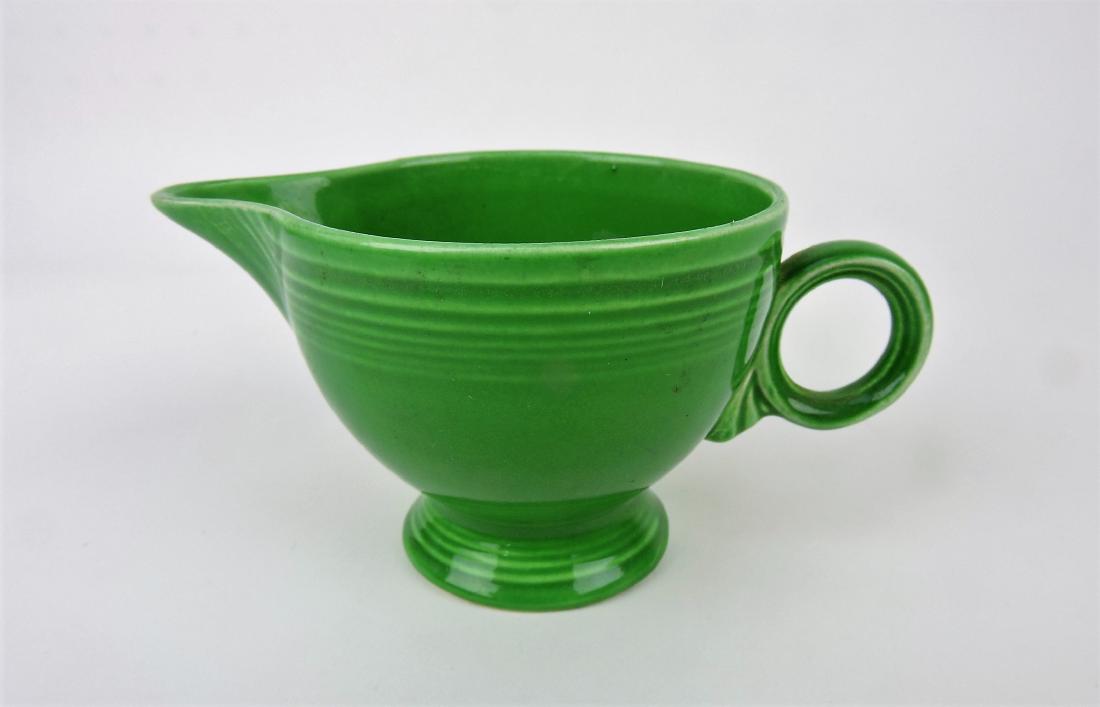Fiesta creamer, medium green, (1 of 1)