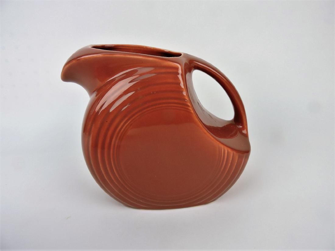 Fiesta disc water pitcher, rose (1 of 1)