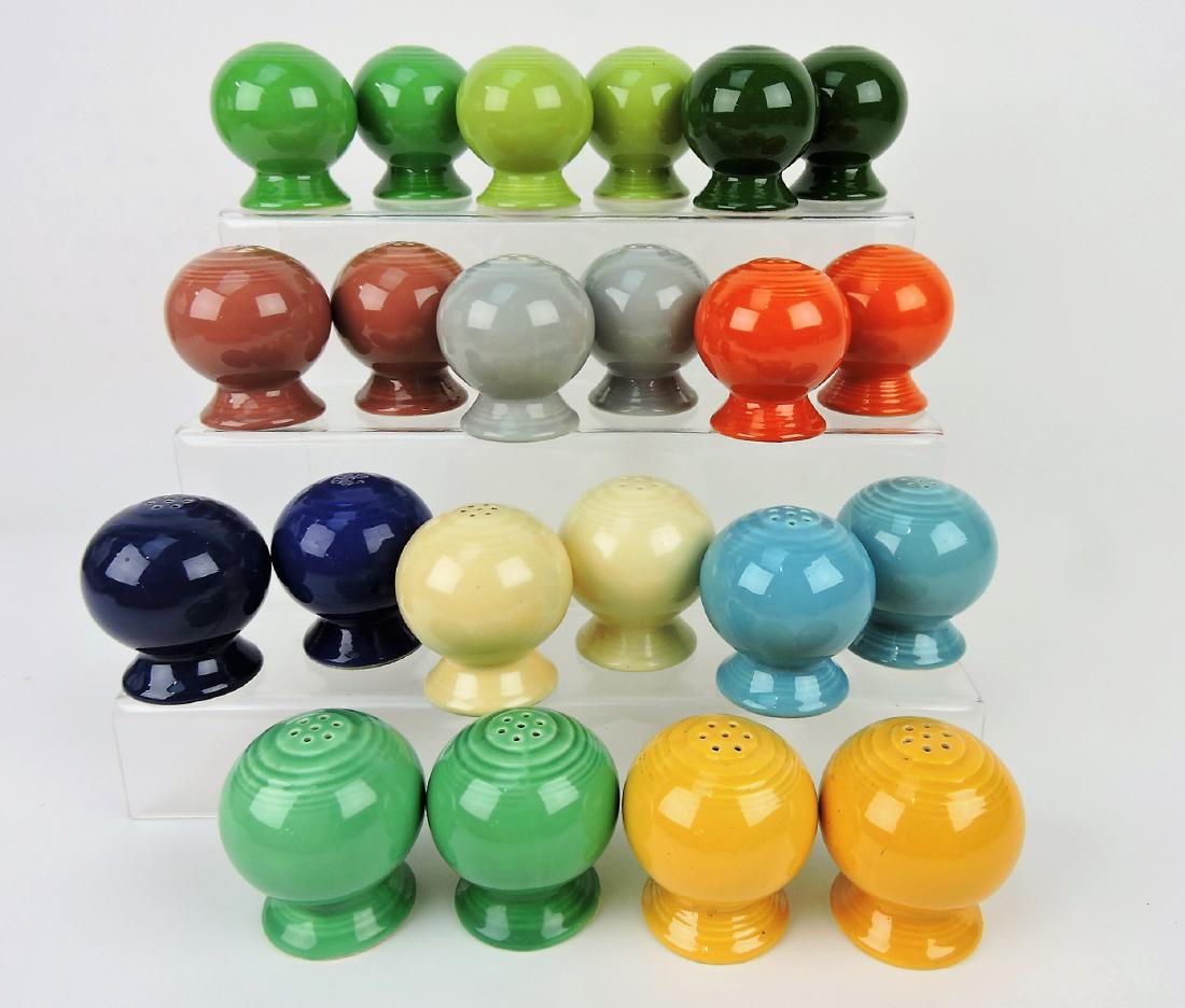 Fiesta salt & pepper group, 11 pair (1 of 1)