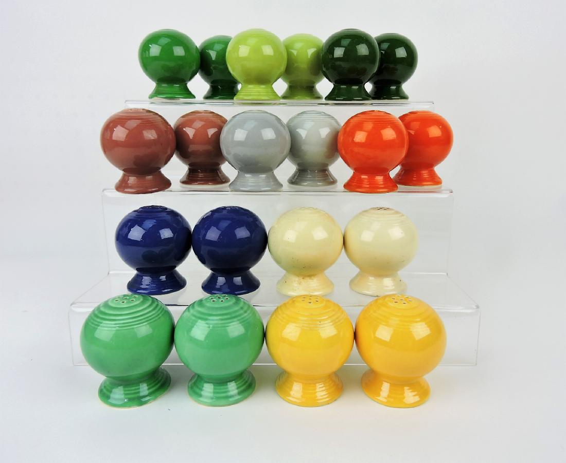 Fiesta salt & pepper group, 10 pair, (1 of 1)