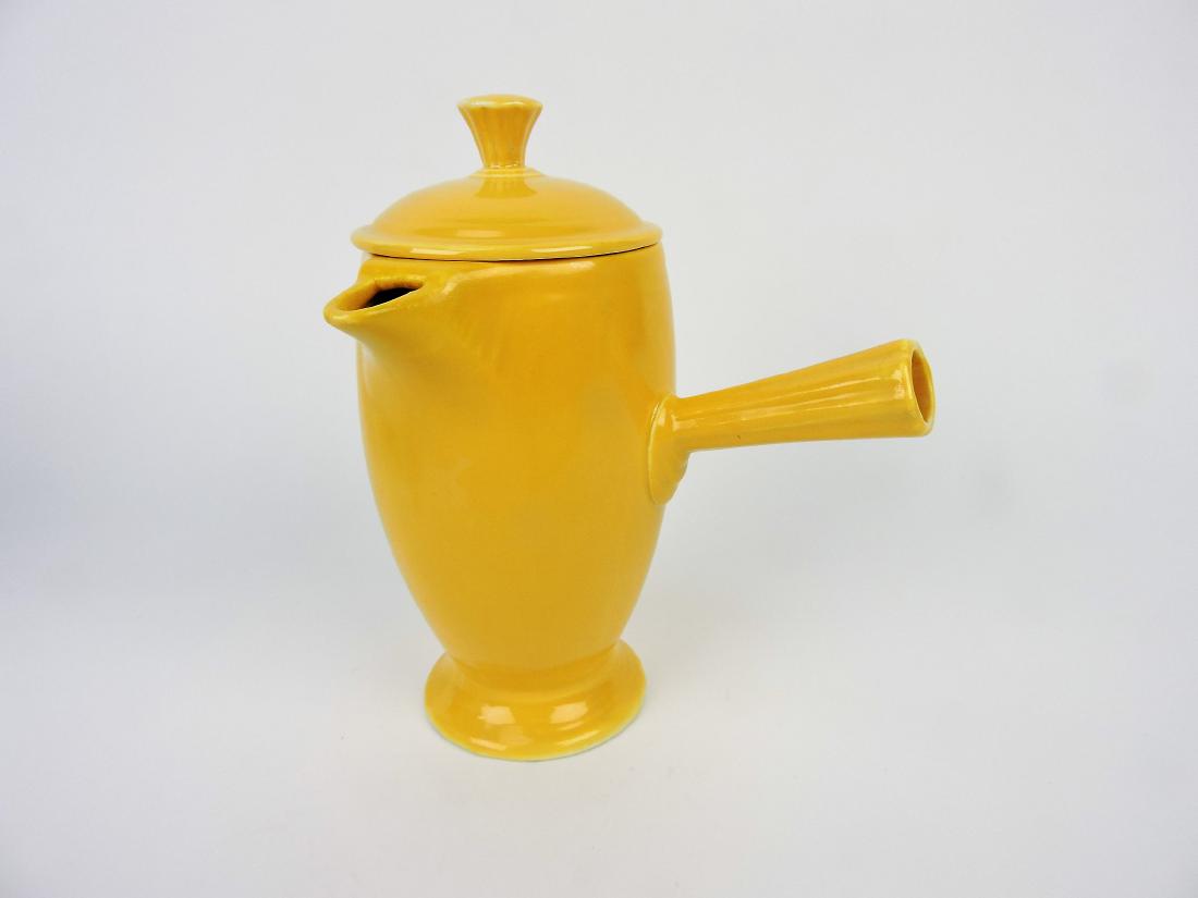 Fiesta demitasse pot, yellow, (1 of 1)