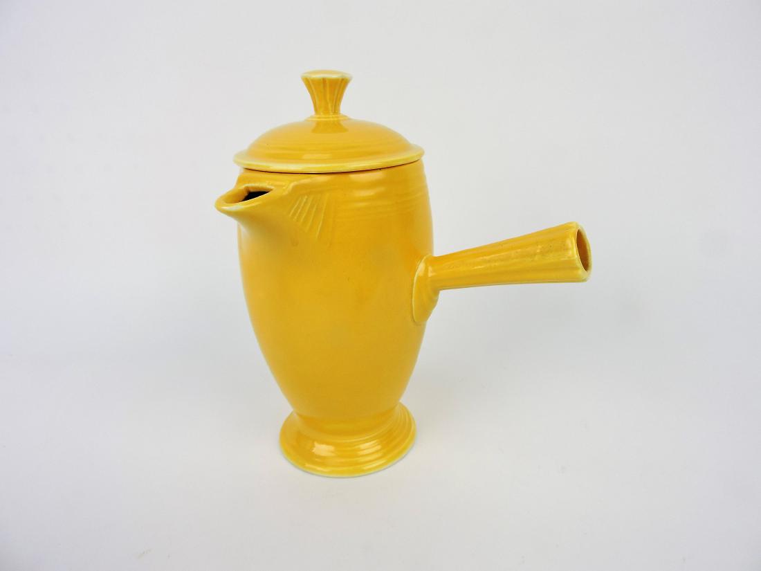 Fiesta demitasse pot, yellow (1 of 1)