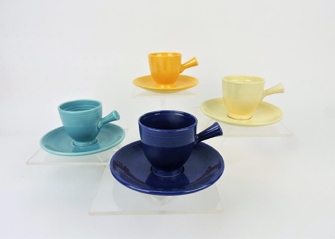 Fiesta demitasse cup and saucer (1 of 1)
