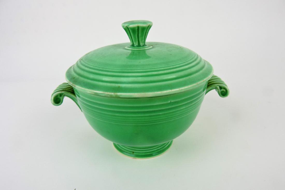 Fiesta onion soup, green, rim nick (1 of 1)