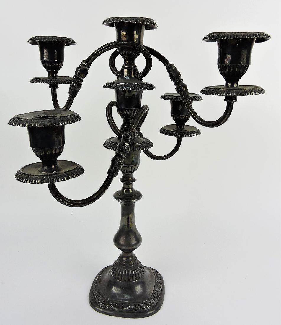 Reed & Barton silver plate 5 lite (1 of 1)