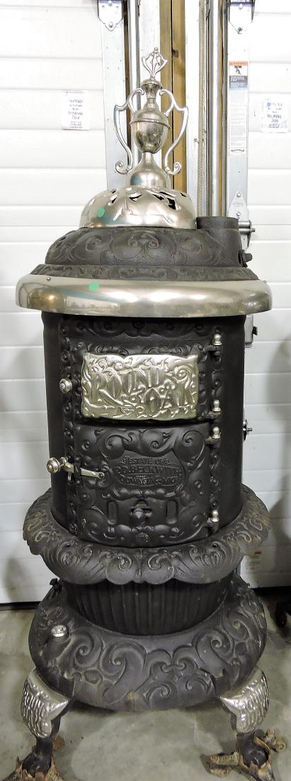 Round Oak Dowagiac cast iron (1 of 4)