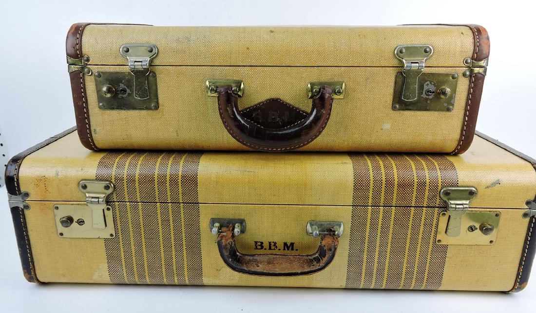 Vintage suitcase lot of 2 (1 of 1)