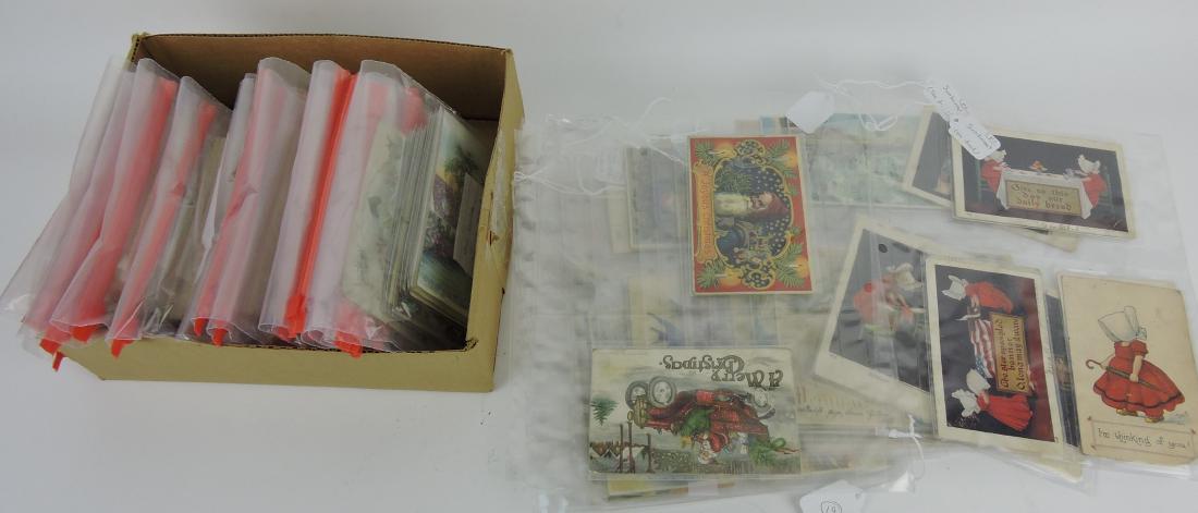 Postcard lot of 339 cards; Halloween, (1 of 3)