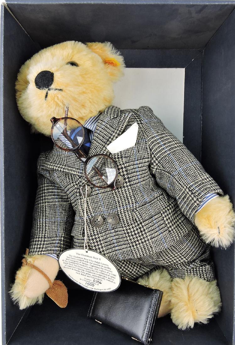 Steiff Ralph Lauren Polo Chairman: Bear II, NIB, 0256/1500, #650598