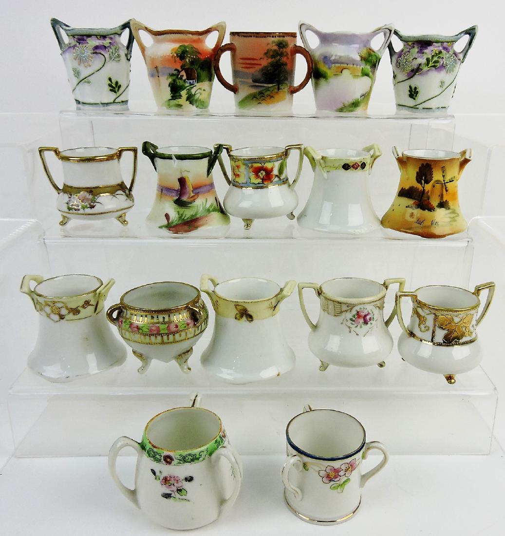 Nippon group of 17 handled: toothpick holders