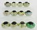Mt. Washington lot of 6 pair melon