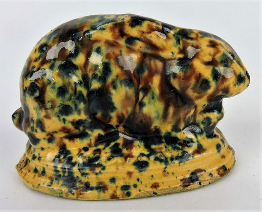 Yellow ware rabbit figural still bank, - Sep 27, 2019 | Strawser ...
