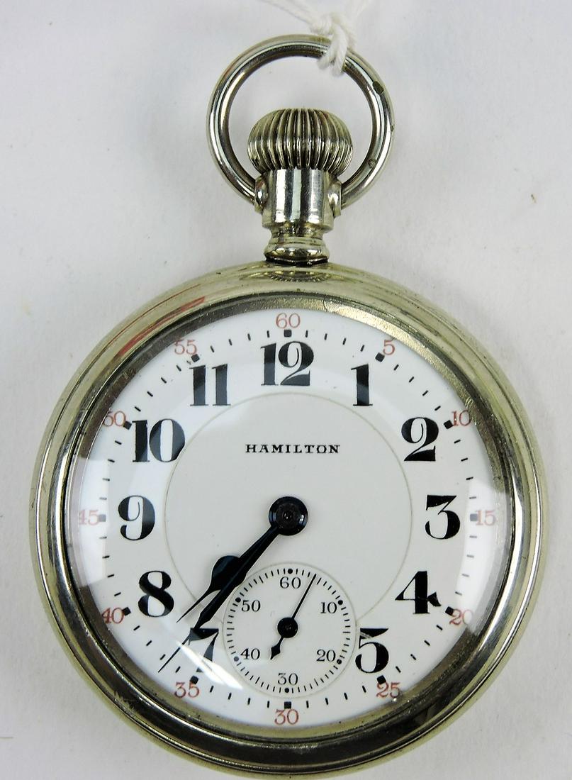 Hamilton 21 jewel 992 Railroad with (1 of 2)