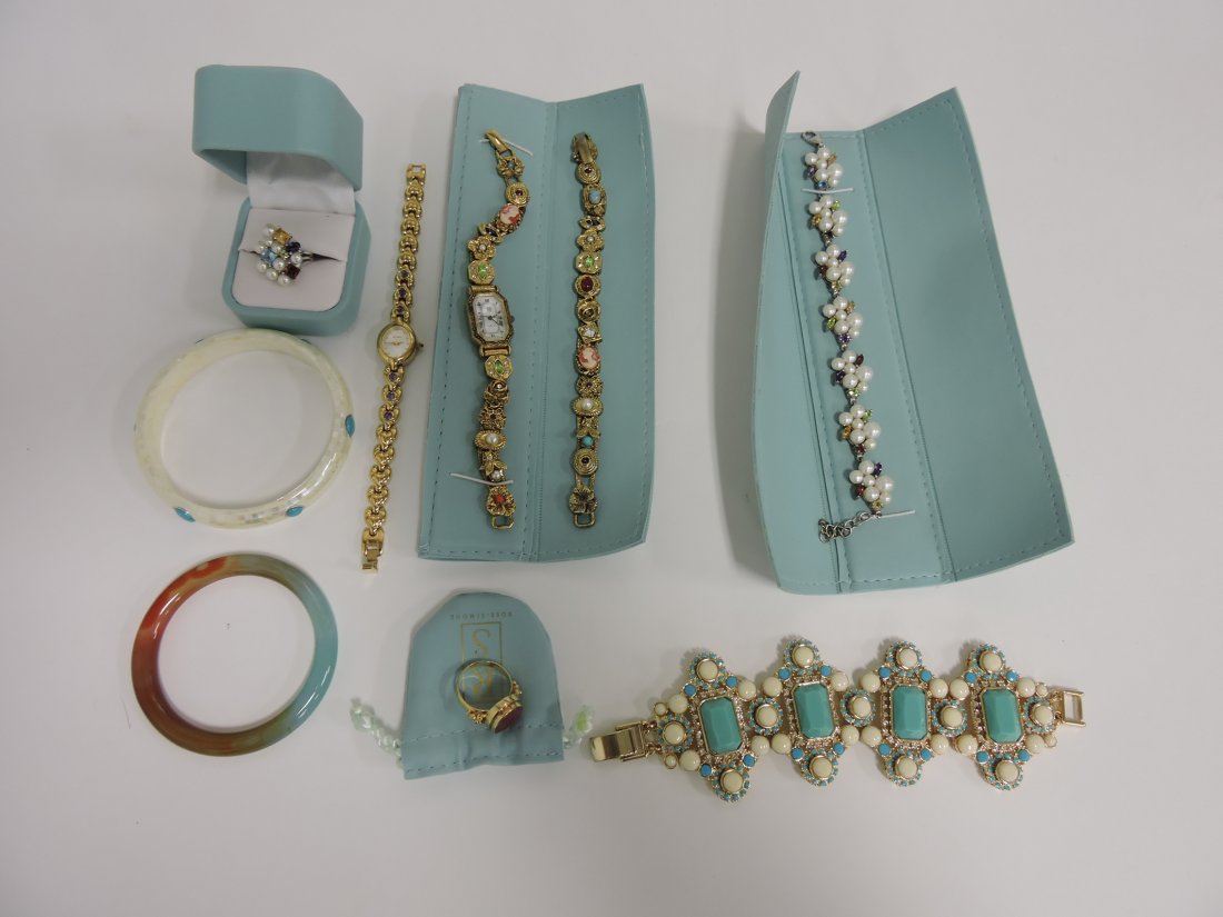 Lot of assorted jewelry, watches, some: Ross - Simons
