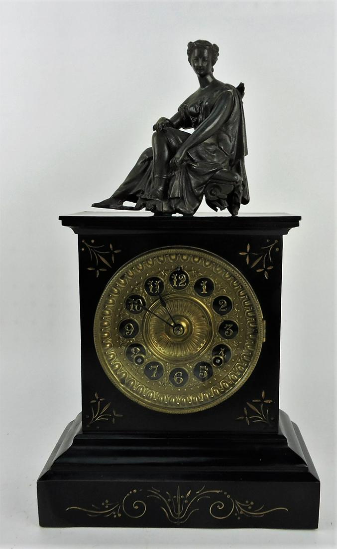 Ansonia cast iron mantle clock (1 of 1)