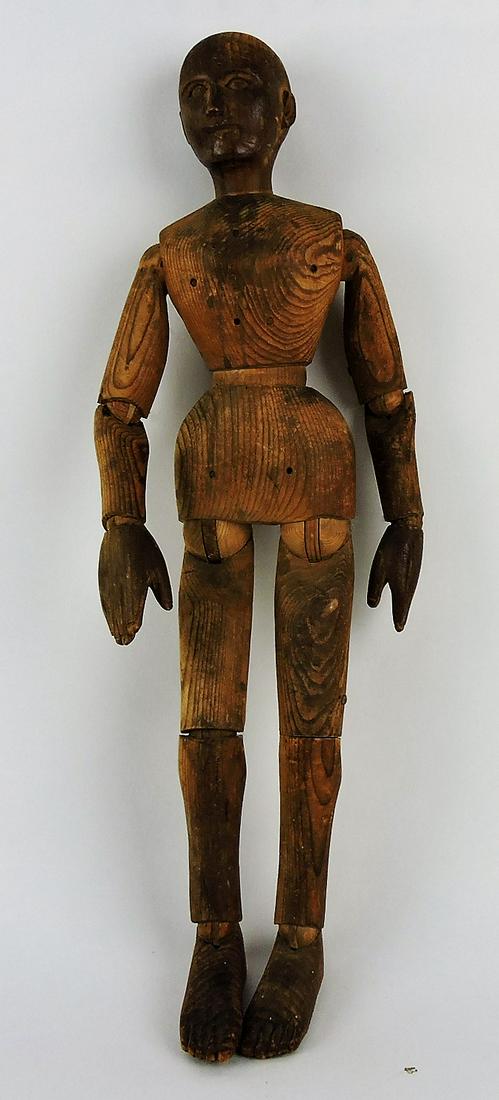 Early wooden jointed artist model (1 of 6)