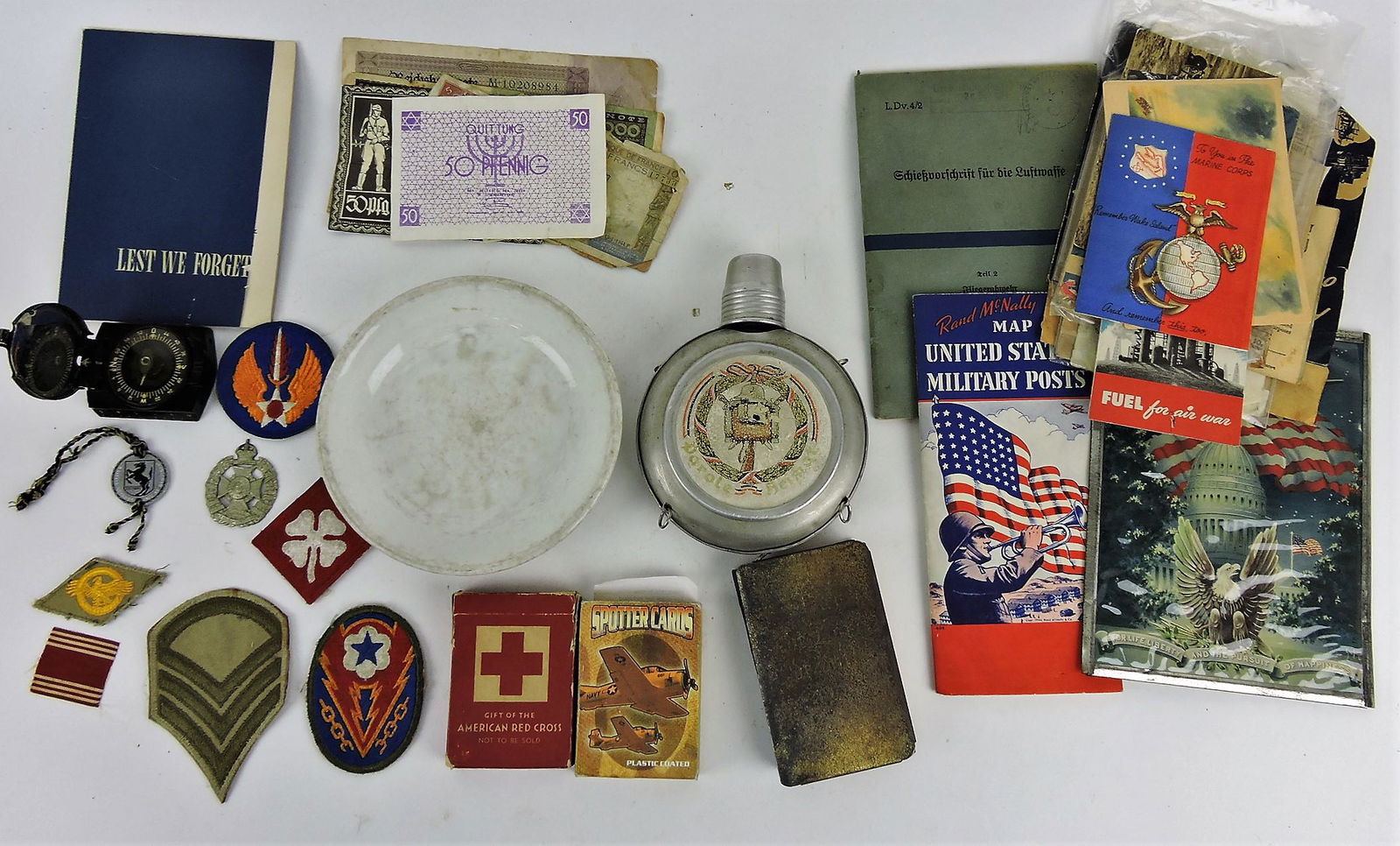 WWII lot of assorted US and German (1 of 1)