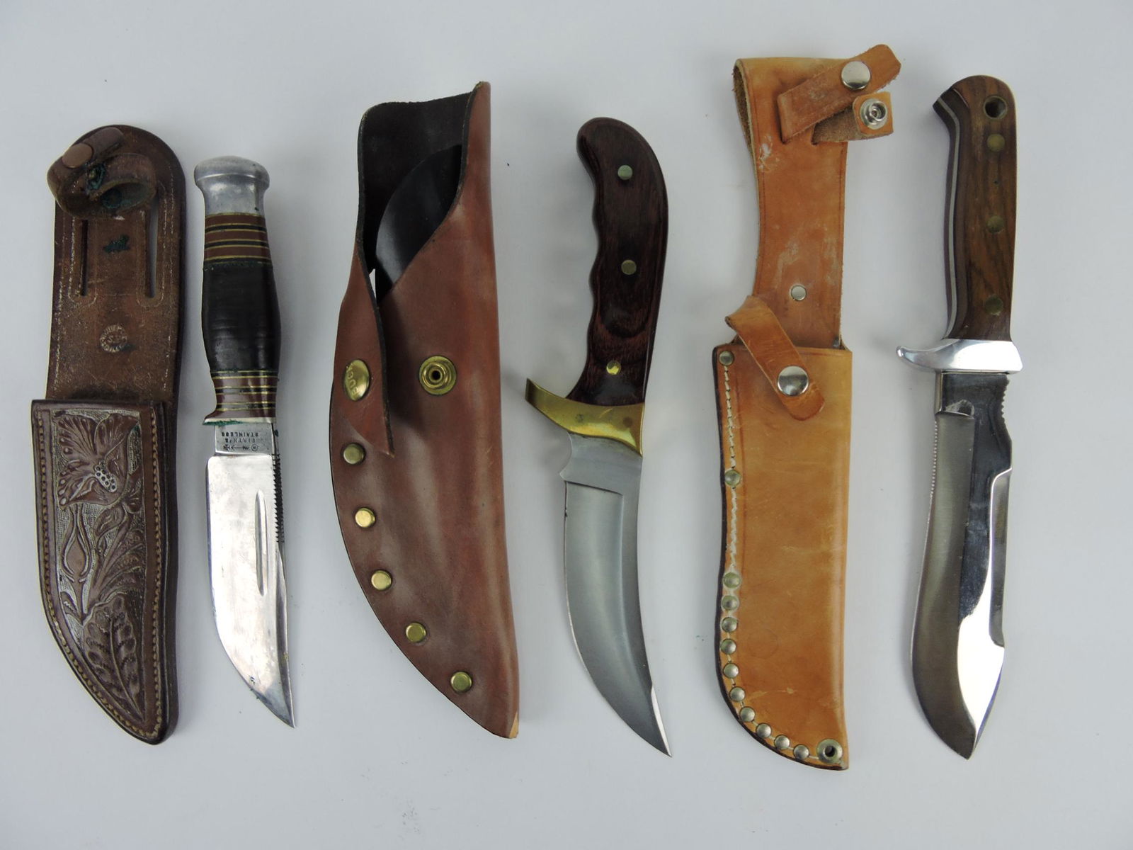 Lot of 3 sheath knives; Firth's "Teddy", (1 of 1)