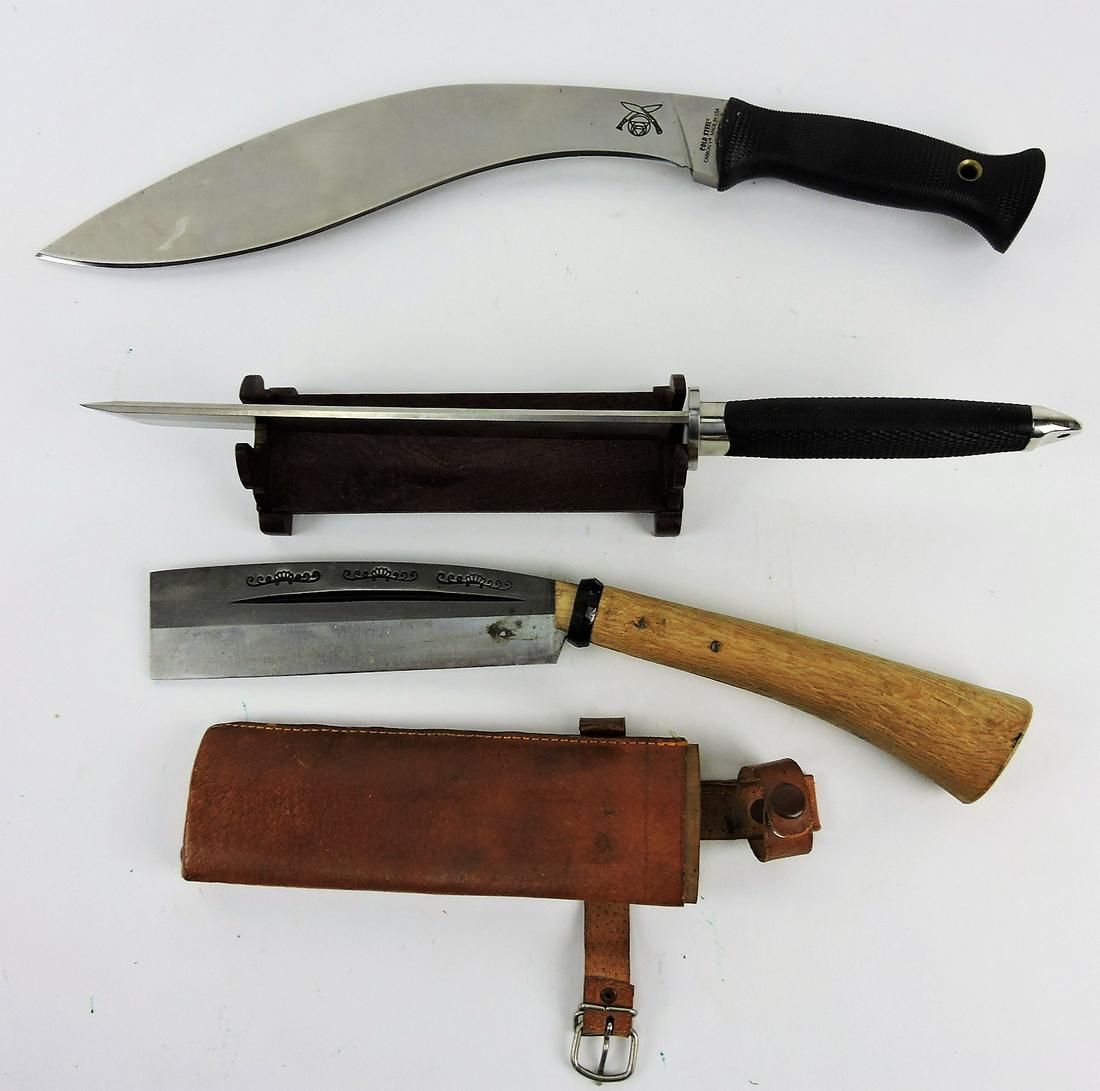 Lot of 3 knives; 2 - Cold Steel, 1 - (1 of 5)
