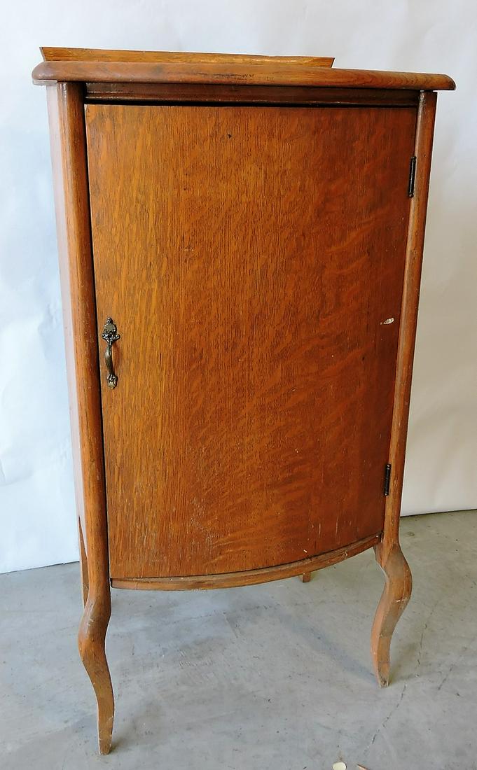 Oak music cabinet, 38"h, 20"w (1 of 1)