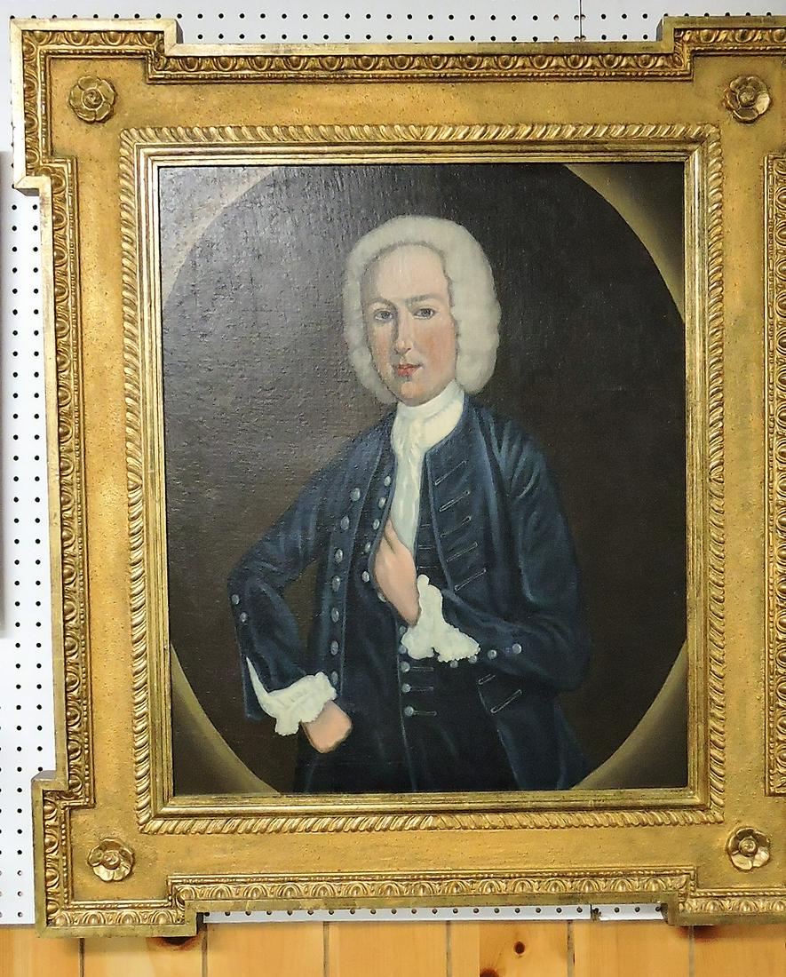 Oil on canvas of Alexander, 9th Earl, (1 of 3)