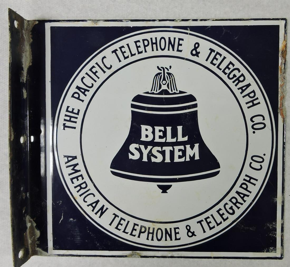 Bell System porcelain two sided (1 of 2)