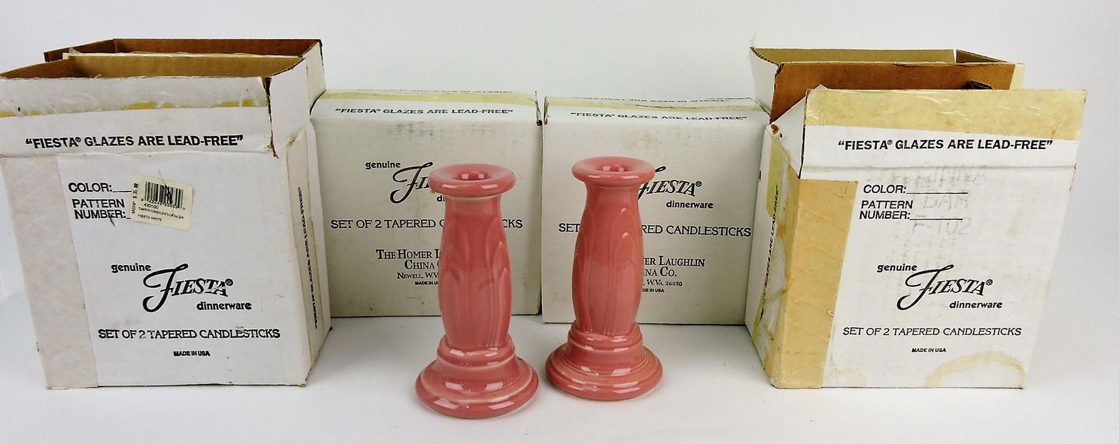 Fiesta Post 86 lot of 6 pair tapered (1 of 1)