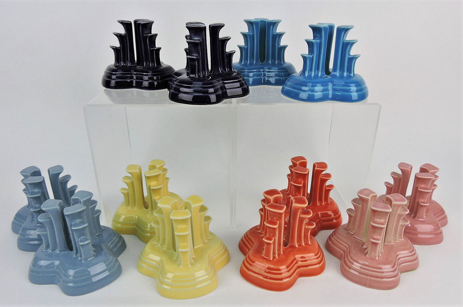 Fiesta Post 86 lot of 6 pair pyramid (1 of 1)