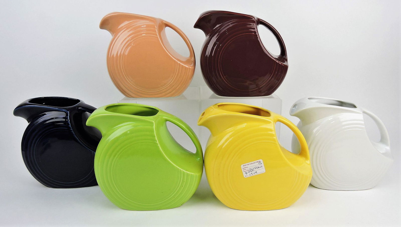 Fiesta Post 86 lot of 6 disc water (1 of 1)