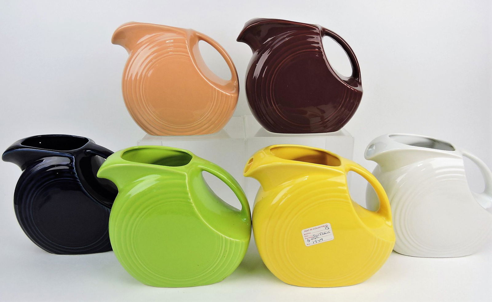 Fiesta Post 86 lot of 6 disc water (1 of 1)